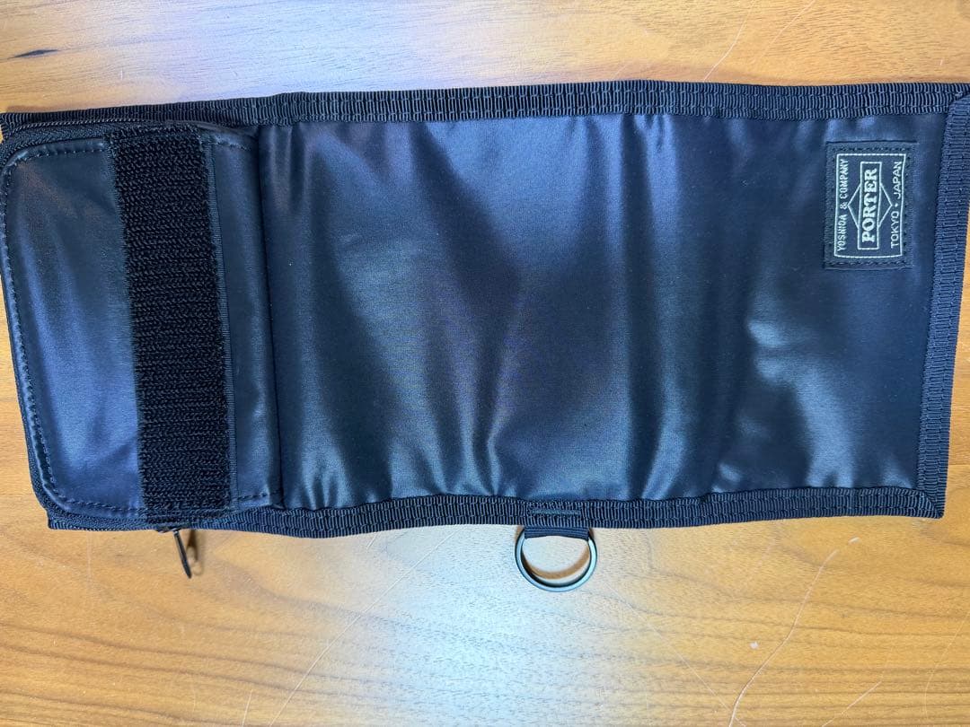 PORTER ブラック 三つ折り財布