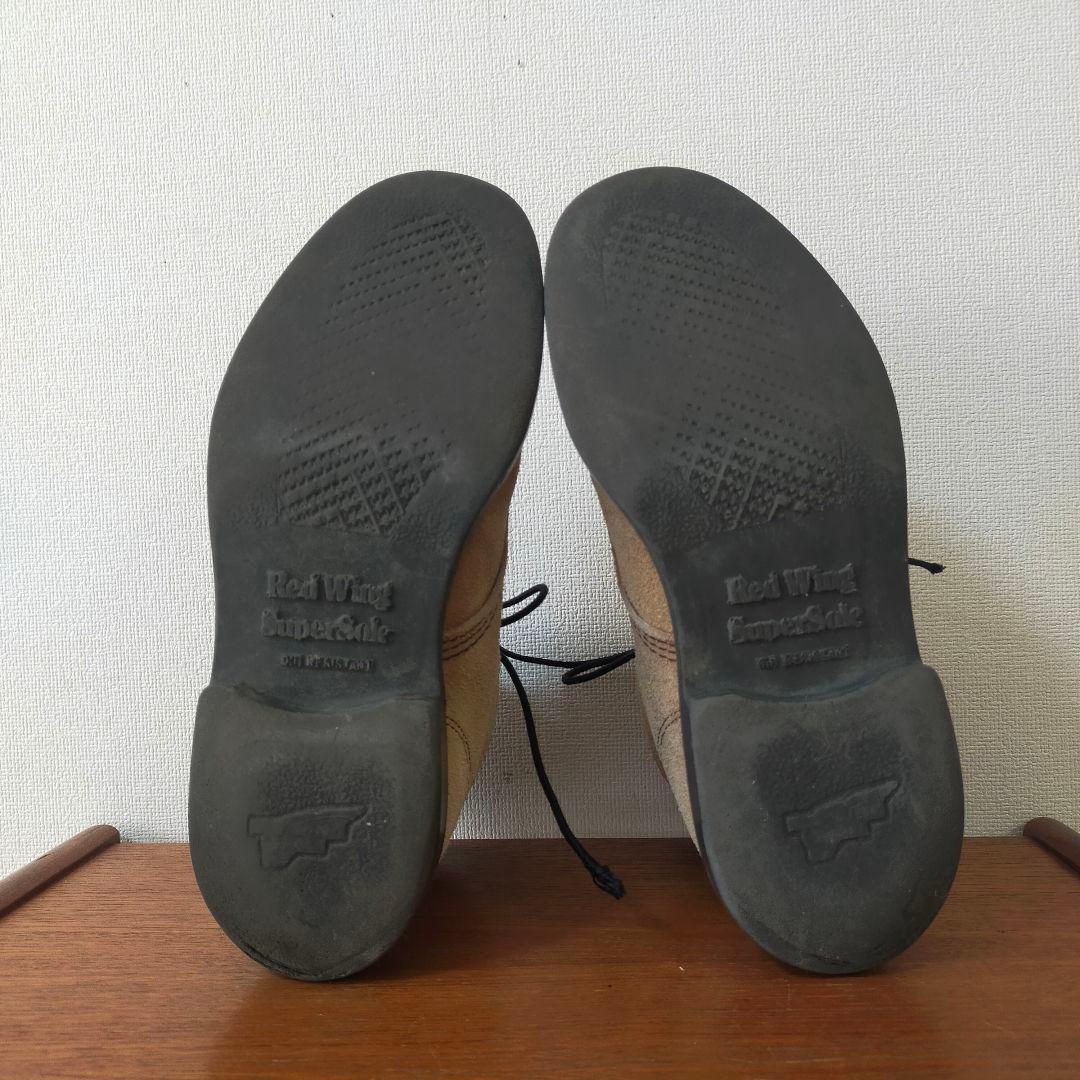 RED WING　8118　8D　刺繍羽根タグ　スーパーソール　ワークブーツ