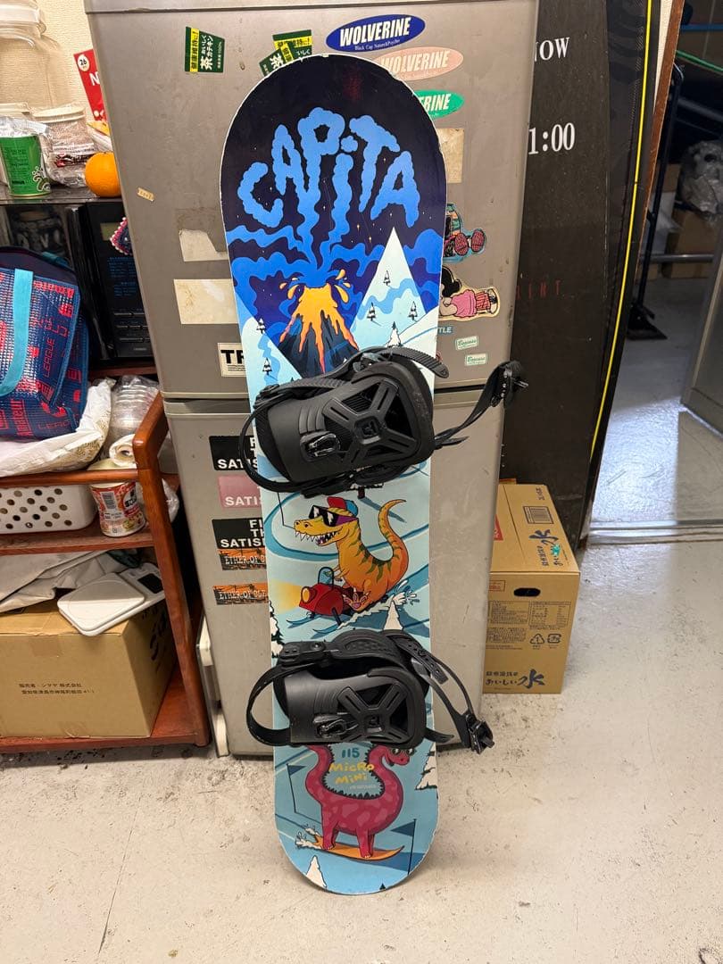 CAPITA micromini 115cm kidsボード union付き