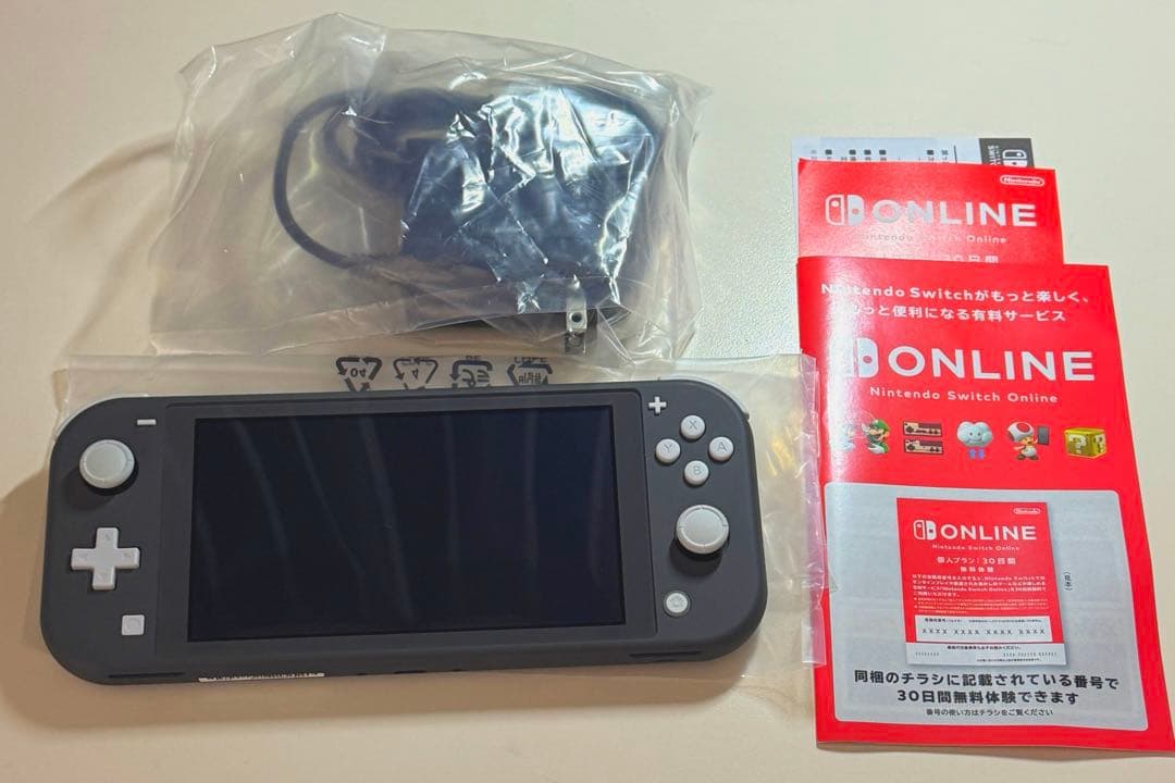 Nintendo SwitchLite グレー ほぼ新品