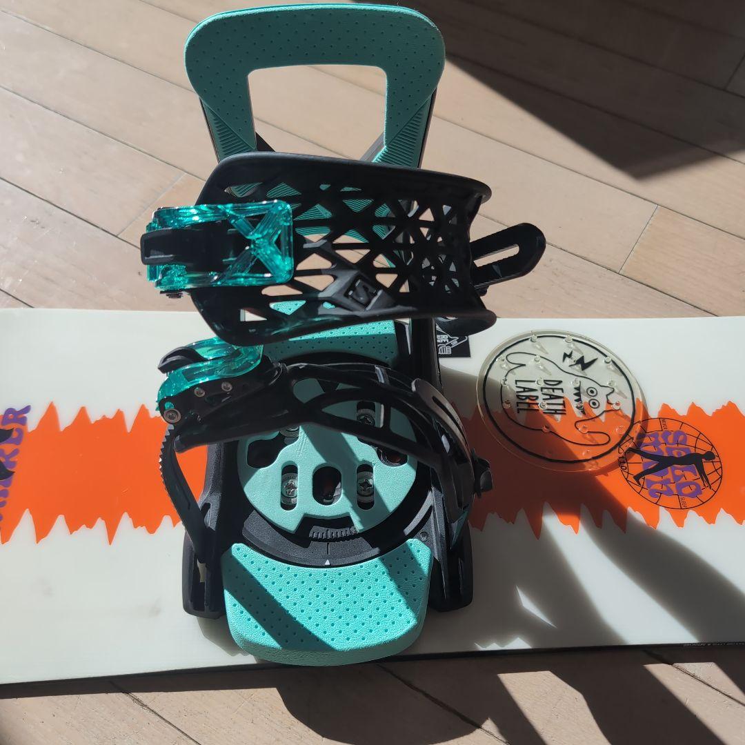 cacaoさま専用　death label スノーボードセット110cm