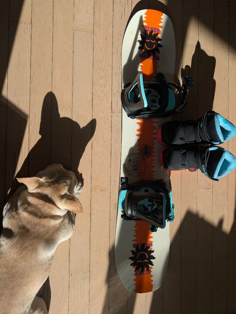 cacaoさま専用　death label スノーボードセット110cm