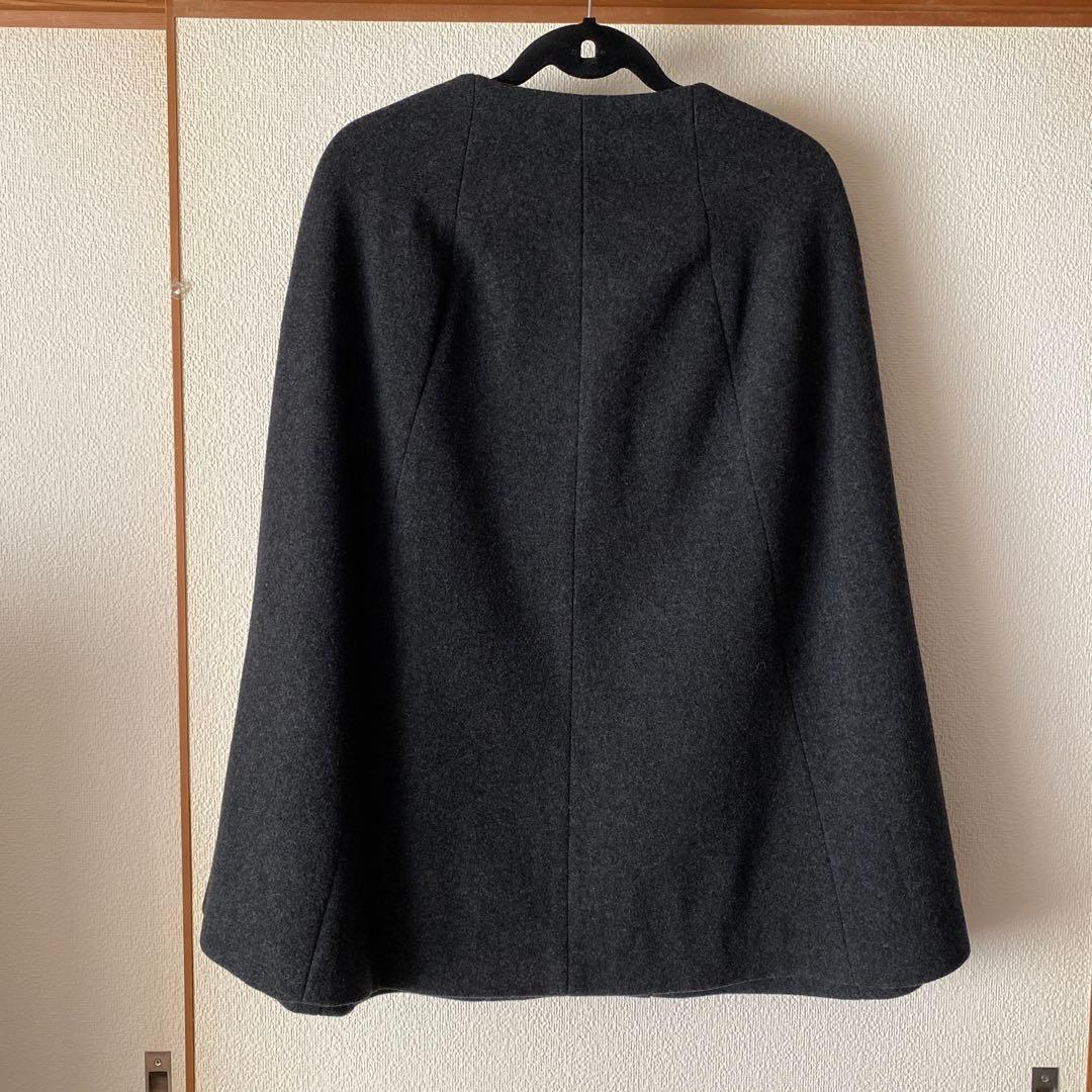 ⑨⑤FLORENT フローレント　ウールノーカラーマント コート