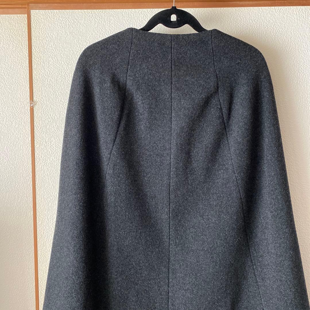 ⑨⑤FLORENT フローレント　ウールノーカラーマント コート