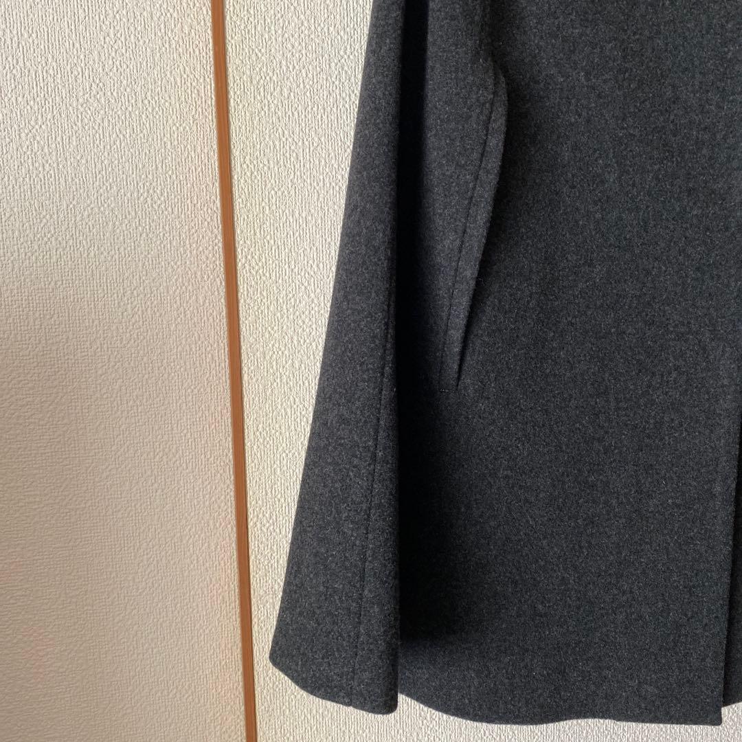 ⑨⑤FLORENT フローレント　ウールノーカラーマント コート