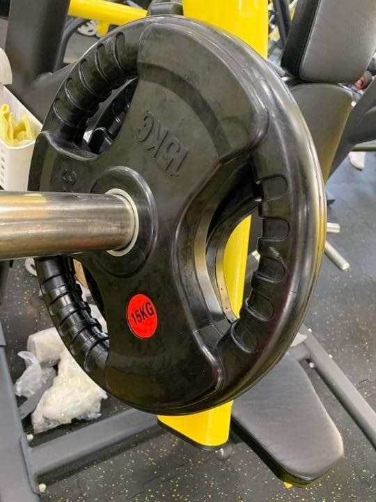 50㎜ラバープレート　20kg 4枚15㎏2枚10㎏２枚5㎏2枚2.5㎏2枚