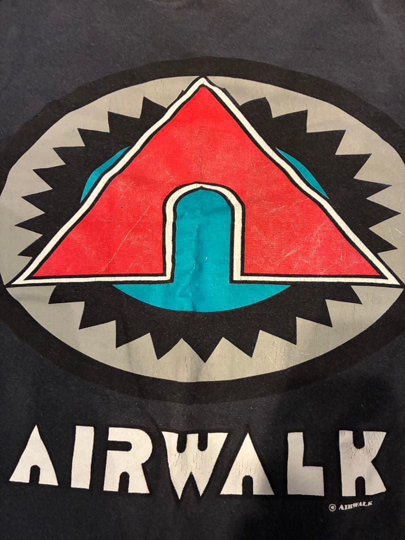 90S AIRWALK Tシャツ　黒