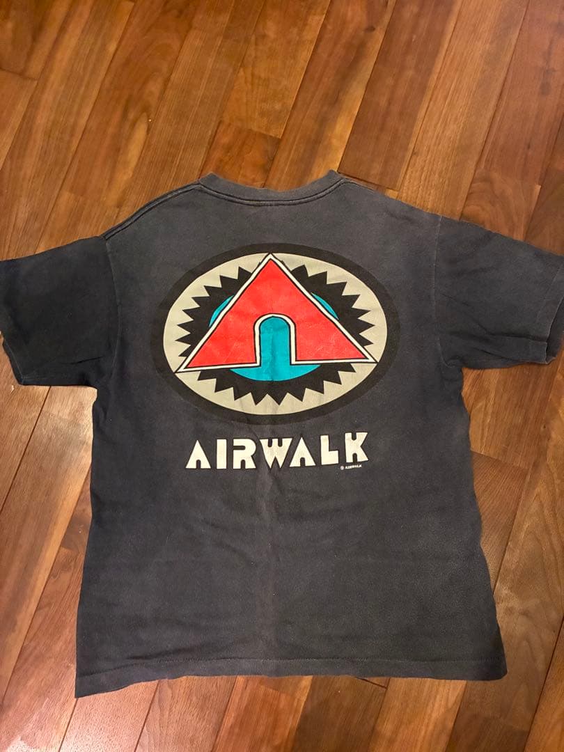 90S AIRWALK Tシャツ　黒