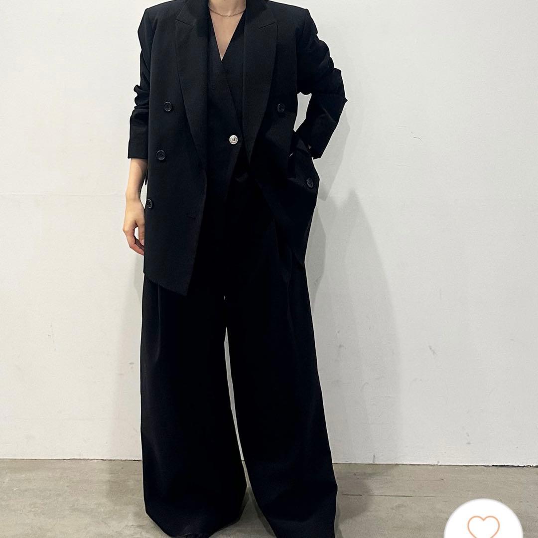 未使用　N.O.R.C　レディース　ウォッシャブルオールインワン　M　ブラック