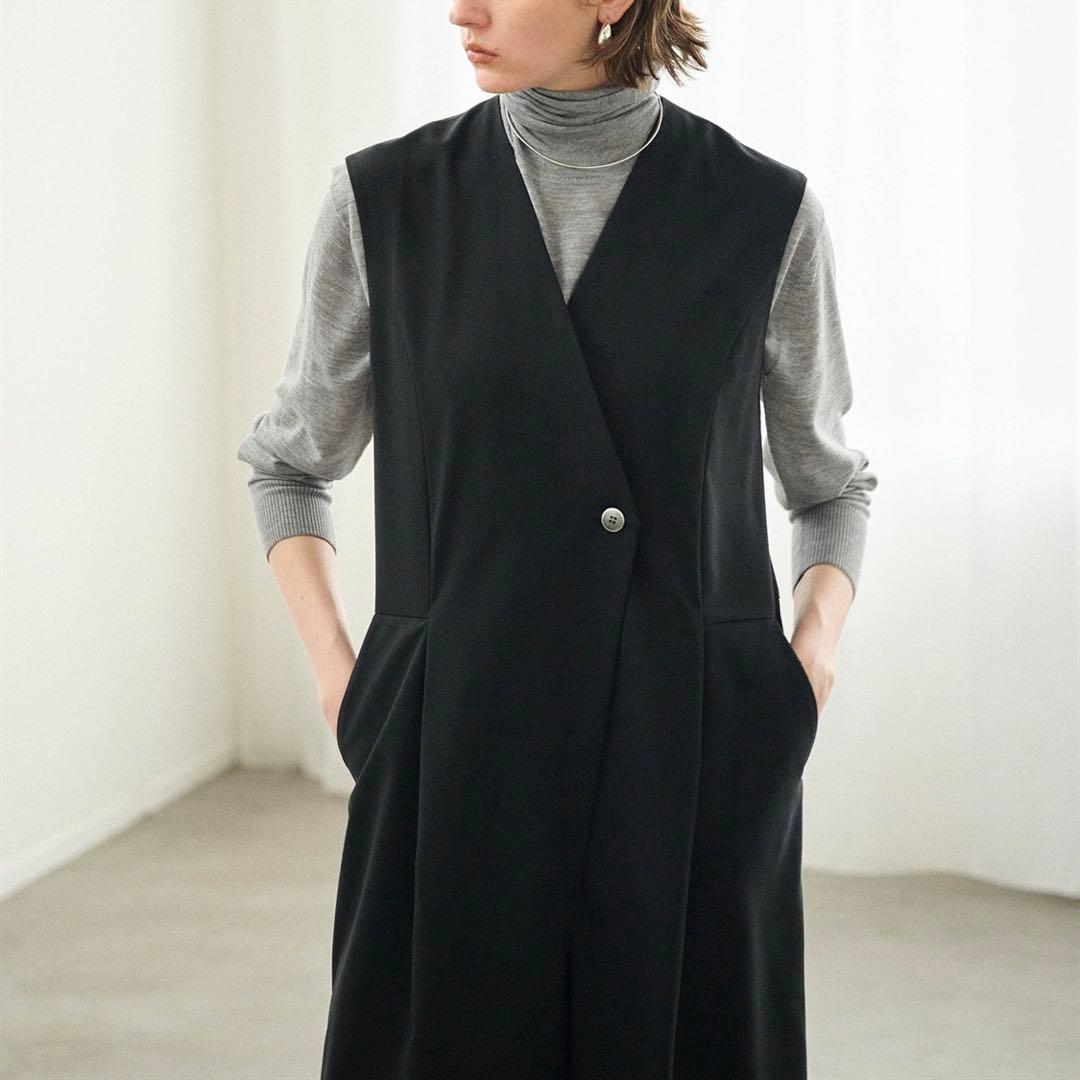 未使用　N.O.R.C　レディース　ウォッシャブルオールインワン　M　ブラック