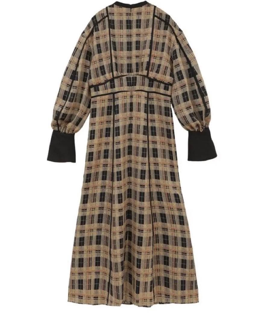 ワンピース CLANE CHECK PIPING ONE PIECE