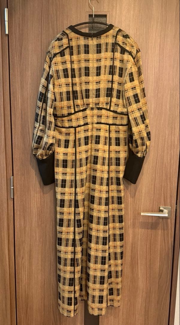 ワンピース CLANE CHECK PIPING ONE PIECE