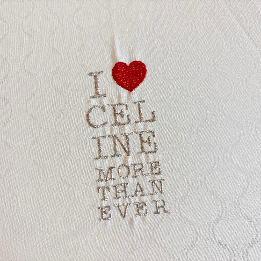 新品未使用 セリーヌ 傘 マカダム 総柄 トリオンフ 晴雨兼用 紫外線防止加工