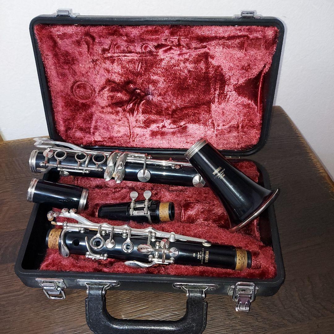 美品❗ヤマハ楽器 クラリネットですハードケース付き。