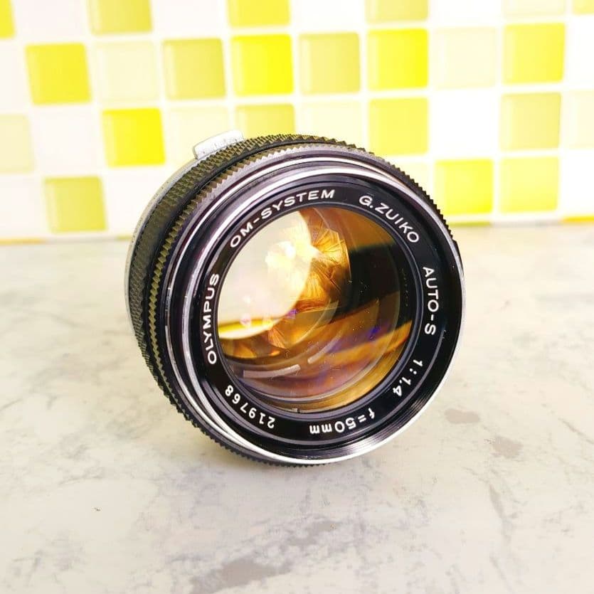 OLYMPUS G.ZUIKO AUTO-S 50mm f1.4 単焦点 レンズ