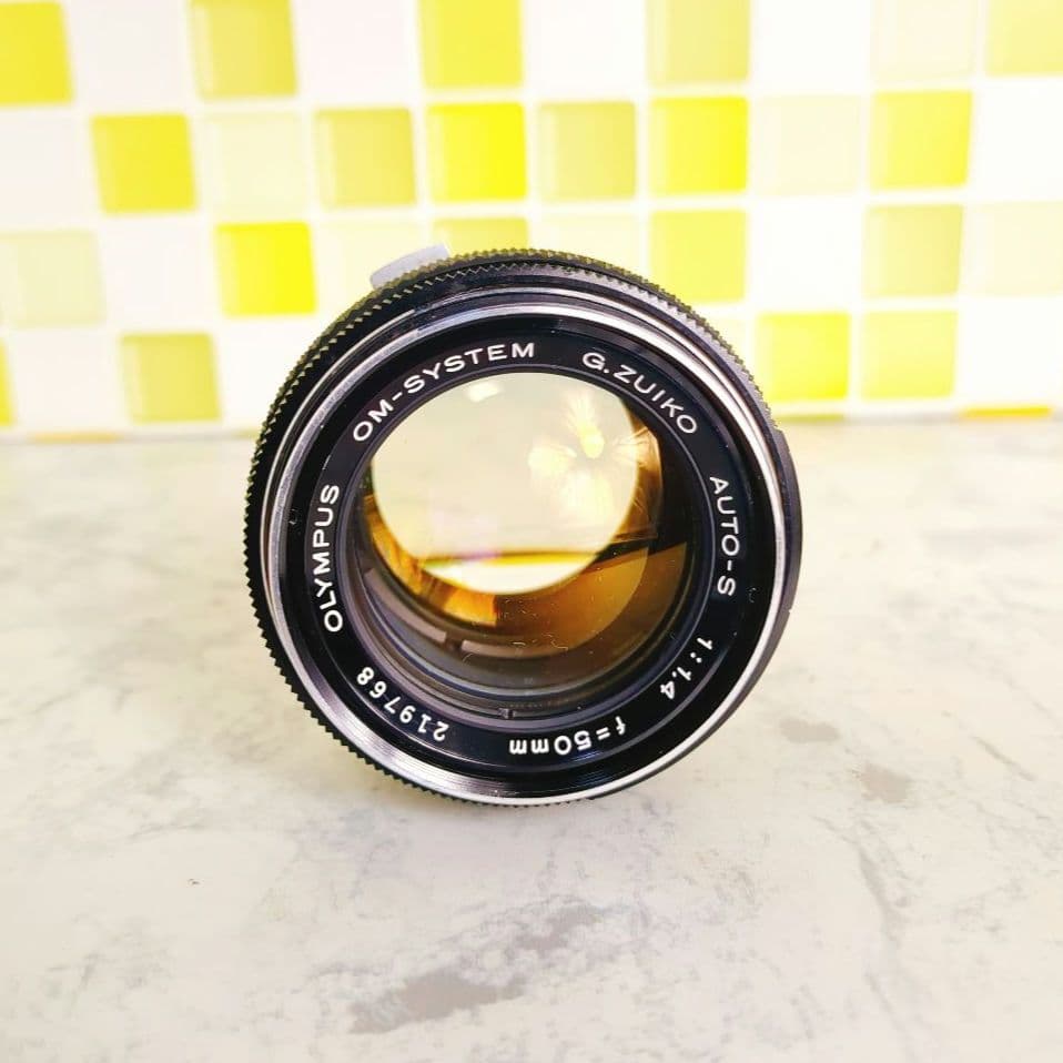 OLYMPUS G.ZUIKO AUTO-S 50mm f1.4 単焦点 レンズ