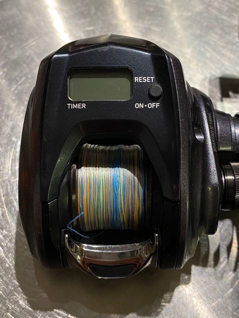 ダイワ スパルタン IC 150H　両軸リール　カウンター付き　右巻き