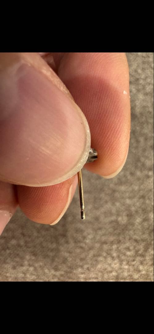 クロムハーツ クロス　ピアス No2 CH PLS/CHプラス