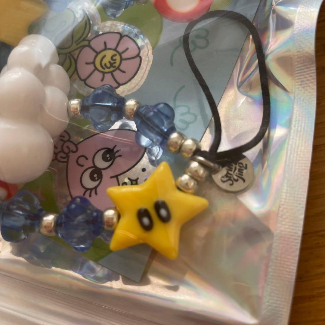 神崎恵さん愛用！【ストリングティング】Itsssameeee ストラップ 雲