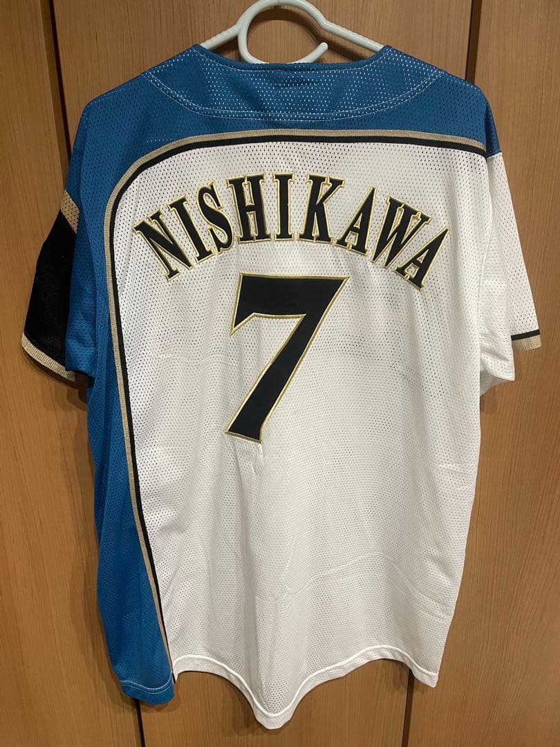 北海道日本ハムファイターズ西川遥輝ユニフォーム　NO7