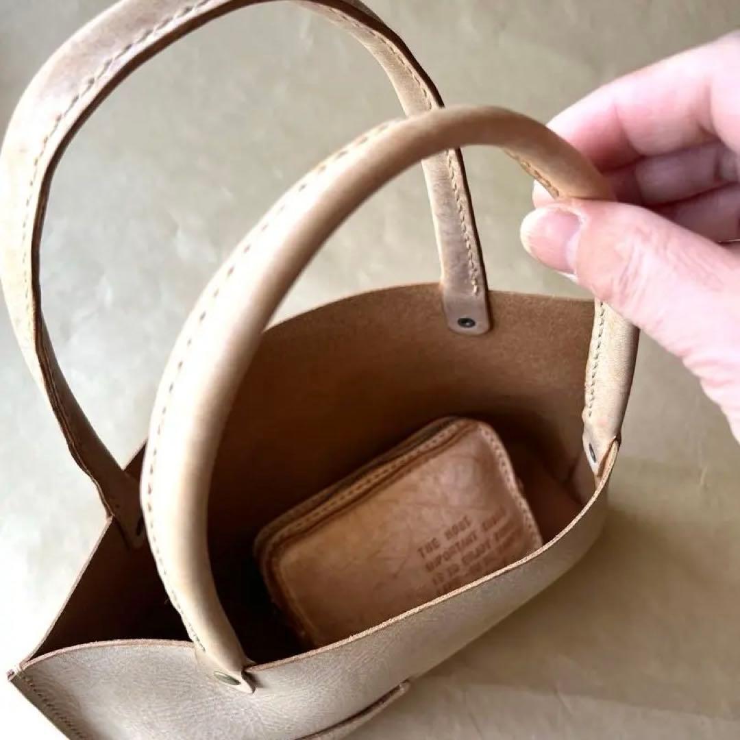 はなうららページ　レザークラフトハンドメイドポーチ、バッグ