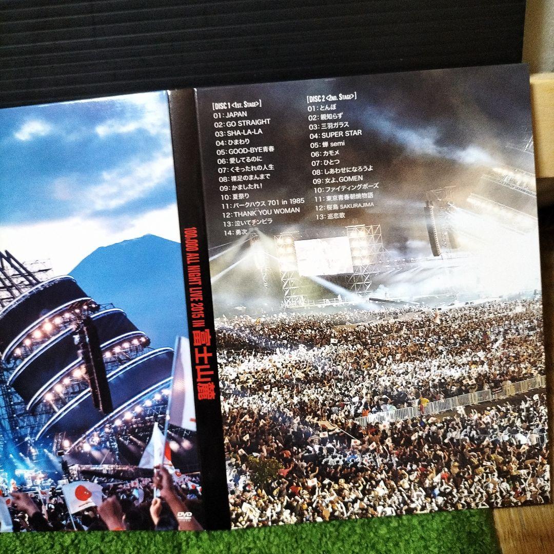 長渕 剛/富士山麓 ALL NIGHT LIVE 2015〈5枚組〉DVD