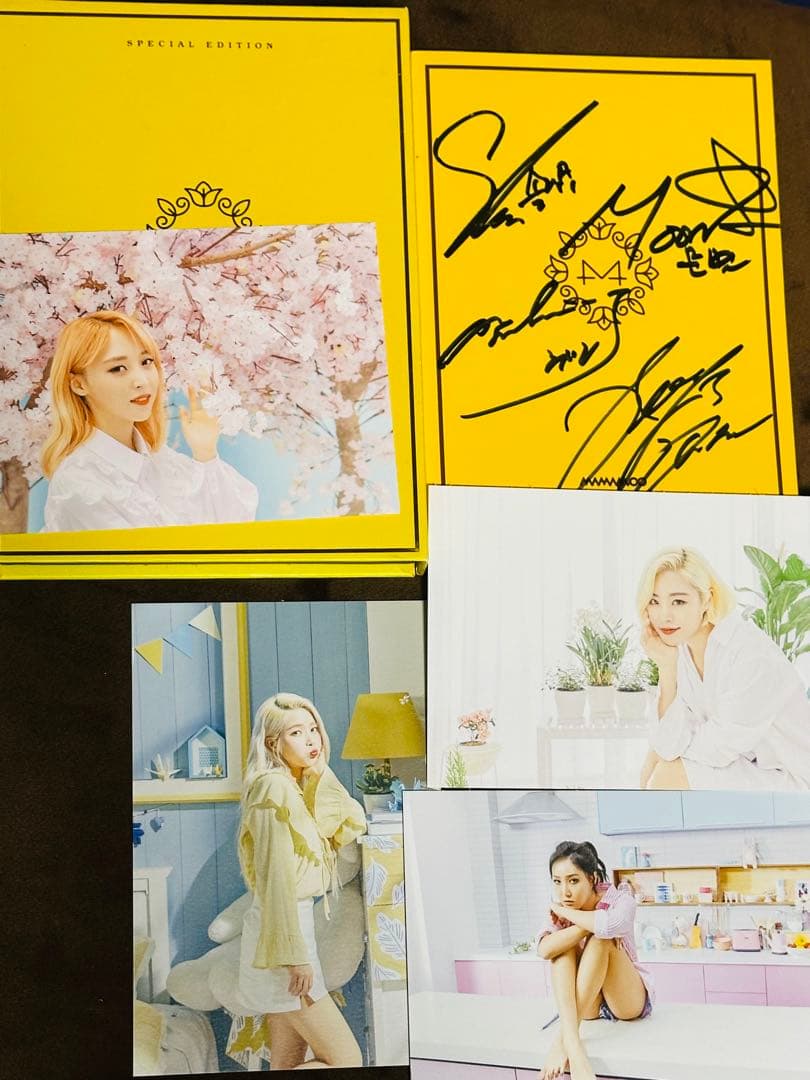 激レア★ママム スペシャル エディション 直筆サイン入りアルバム ポストカード