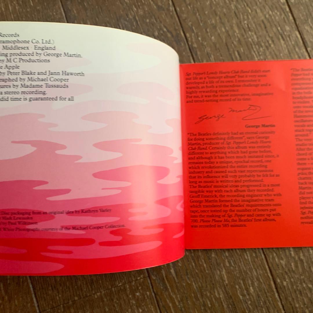 リンゴスター直筆サイン入THE BEATLES Sgt. Pepper's Lo