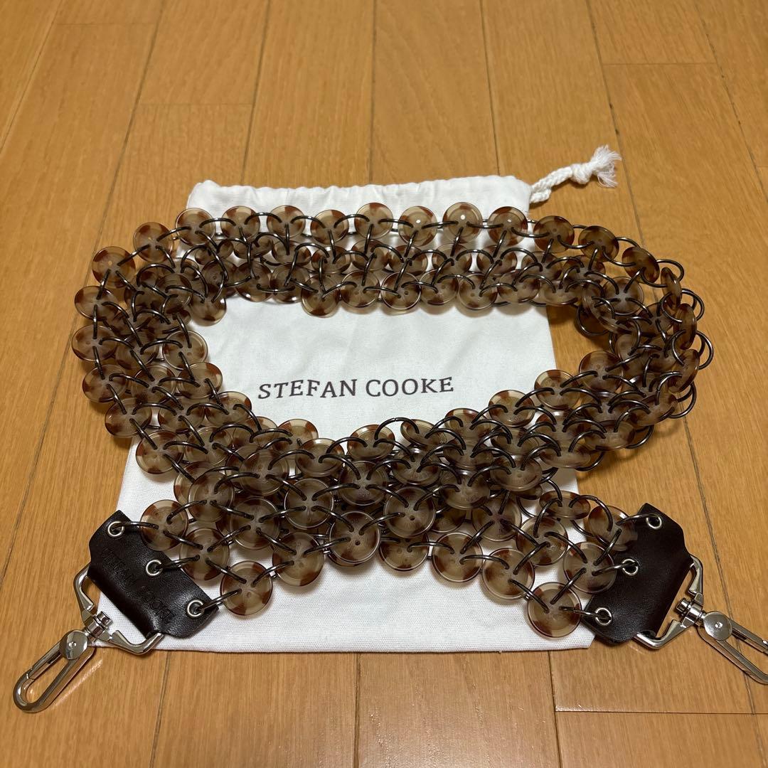STEFAN COOKE ウォレットチェーン ブラウン