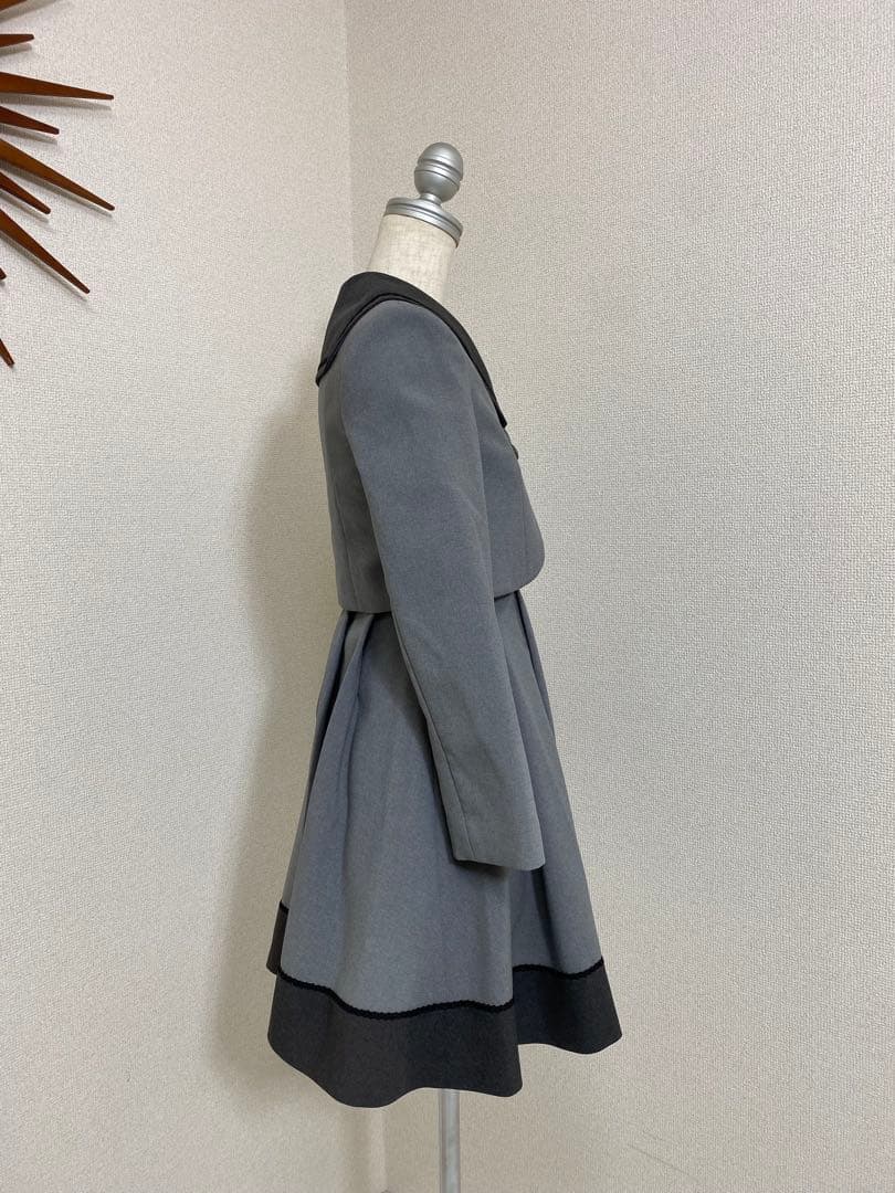 9238.【極美品】CHOPIN フォーマル セーラー ワンピース3点150cm