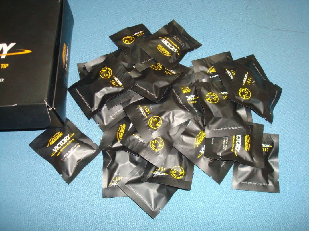 タップ　プレデター ビクトリー S　ビリヤードタップ　3個セット　【新品未使用】