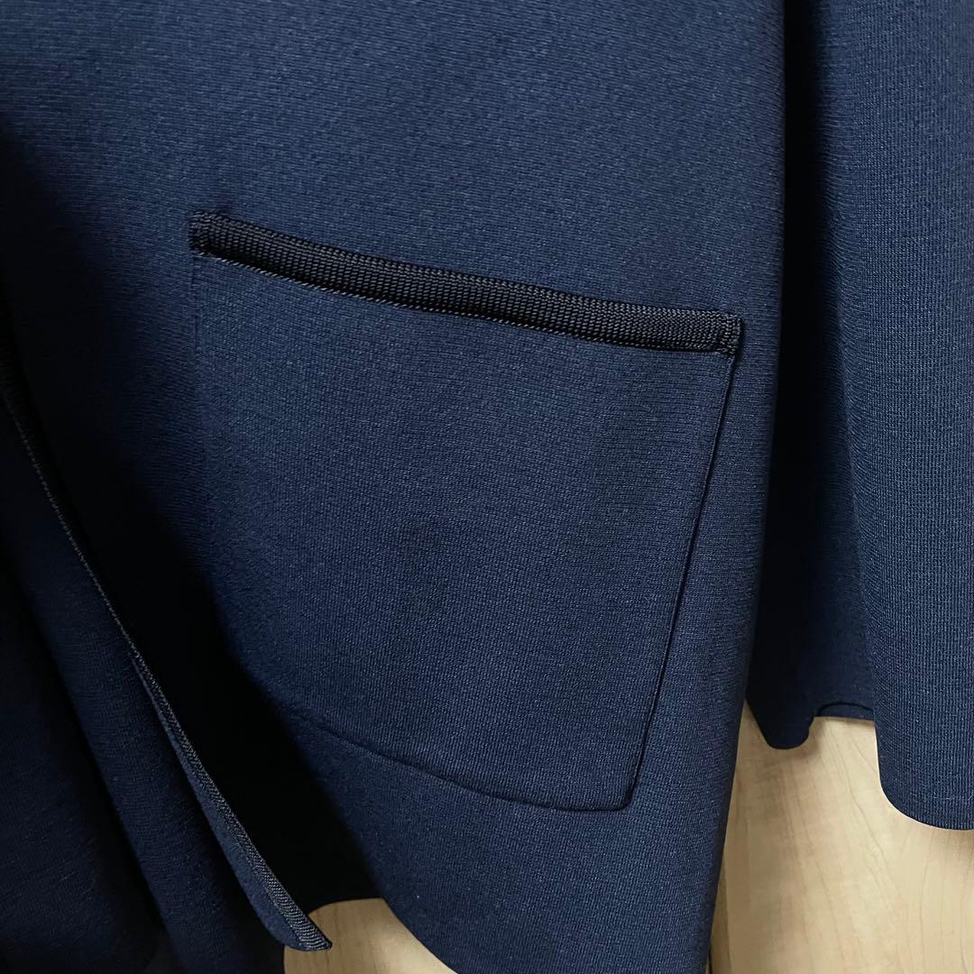 トゥモローランド Ballsey ミラノリブ 4ポケットカーディガンノーカラー