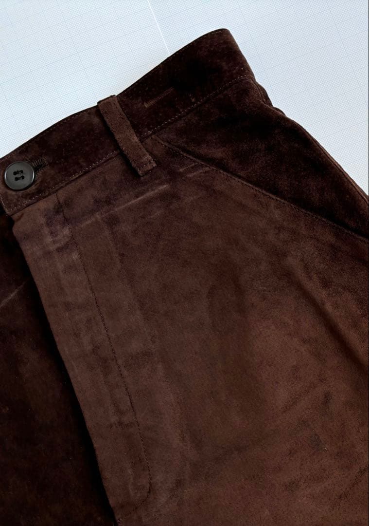 値下げです！アニエス ベーのスエードショートパンツ