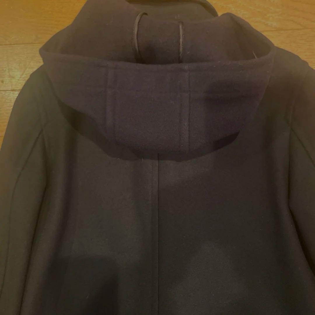 コムデギャルソンオムプリュス　ドッキングダッフルコート　黒X濃紺