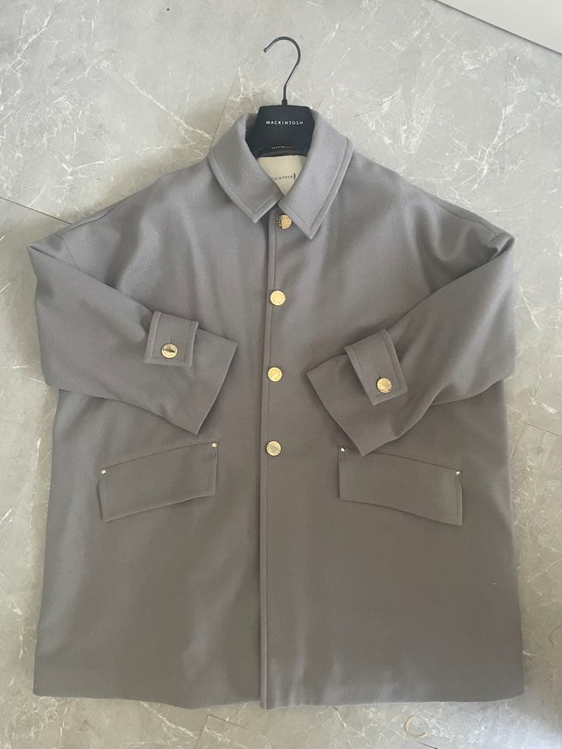 MACKINTOSH グレー ハンビーコート