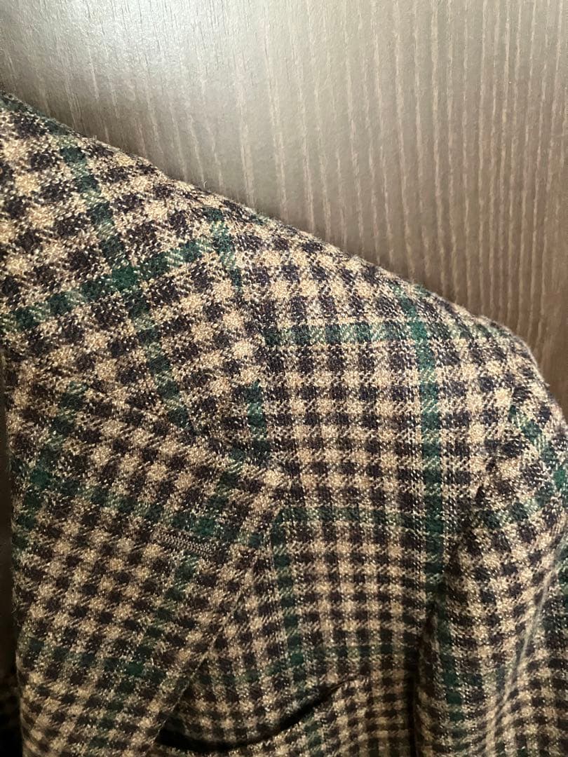 BEAMS F / DI PRAY ガンクラブチェック+ペーン ジャケット