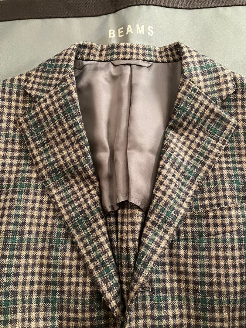 BEAMS F / DI PRAY ガンクラブチェック+ペーン ジャケット