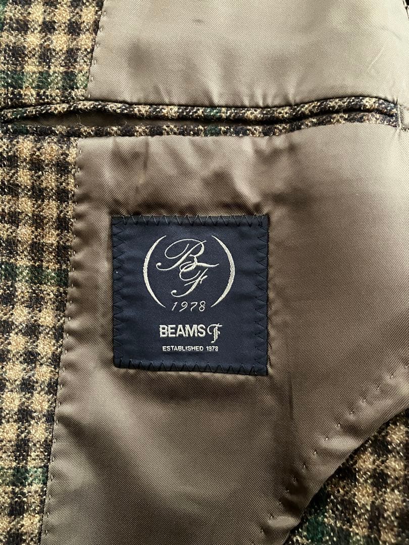 BEAMS F / DI PRAY ガンクラブチェック+ペーン ジャケット