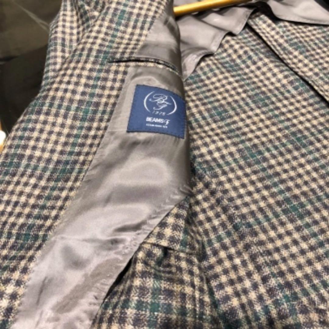 BEAMS F / DI PRAY ガンクラブチェック+ペーン ジャケット