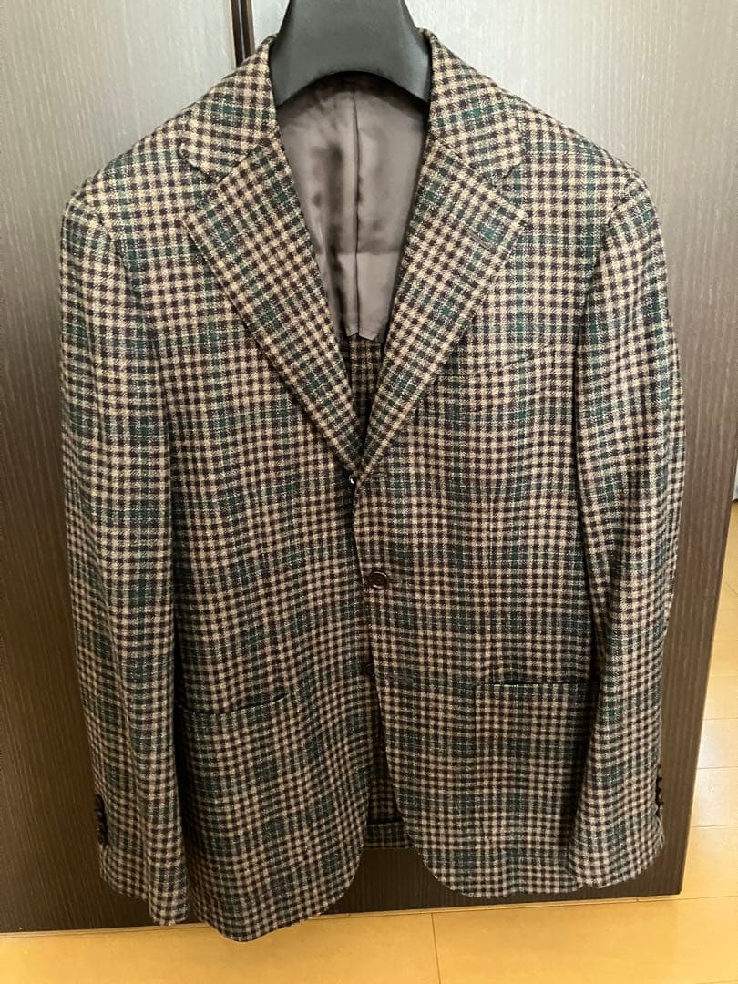 BEAMS F / DI PRAY ガンクラブチェック+ペーン ジャケット