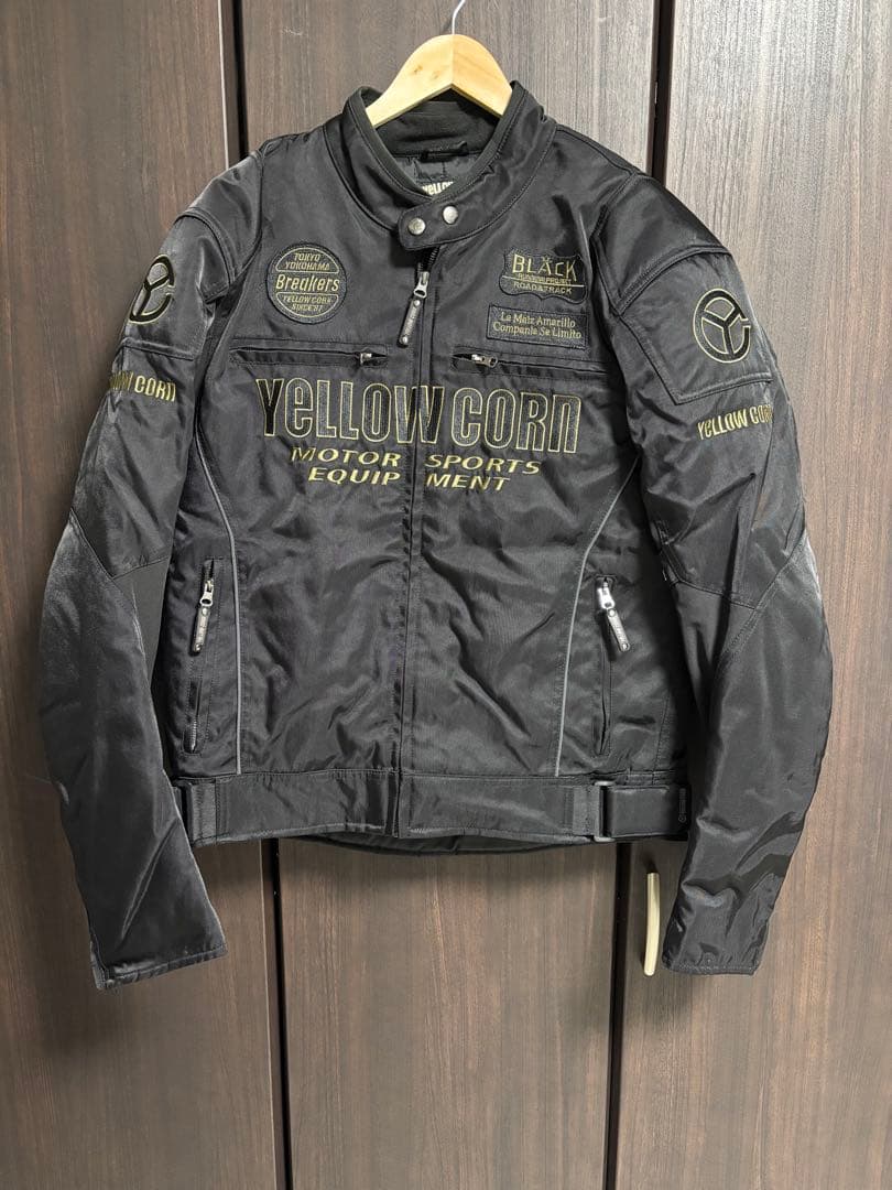 未使用‼️【YELLOW CORN】バイクウェア　プロテクター付き