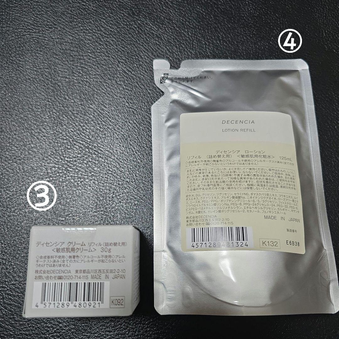 DECENCIA 4点セット