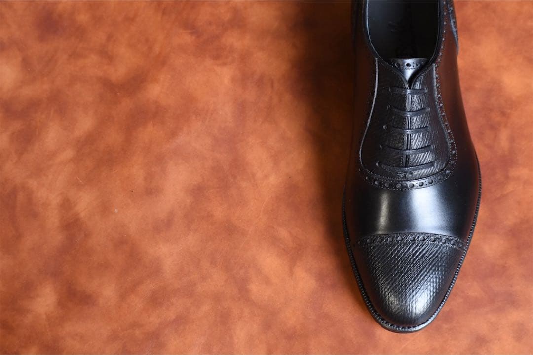 RAYMAR Kirin ブラックレザーシューズ 6½ 限定版