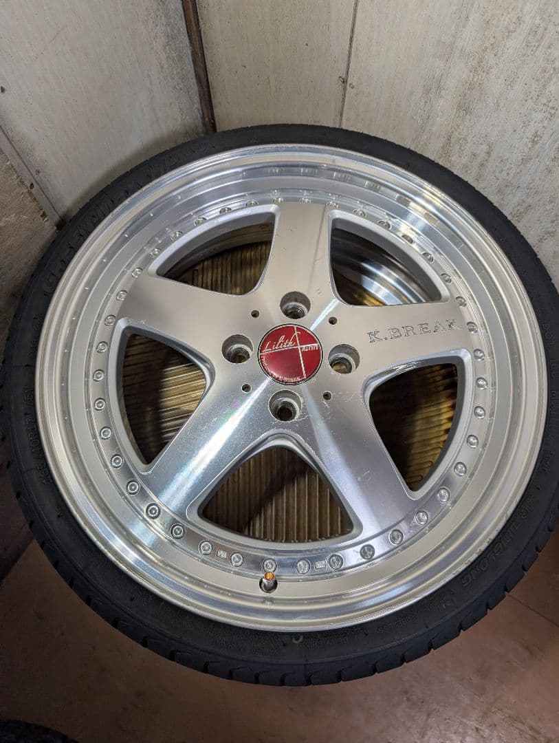 K.BREAK 17in ポリッシュ　軽自動車用　中古品
