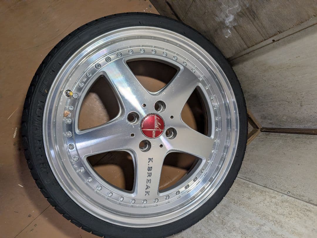 K.BREAK 17in ポリッシュ　軽自動車用　中古品