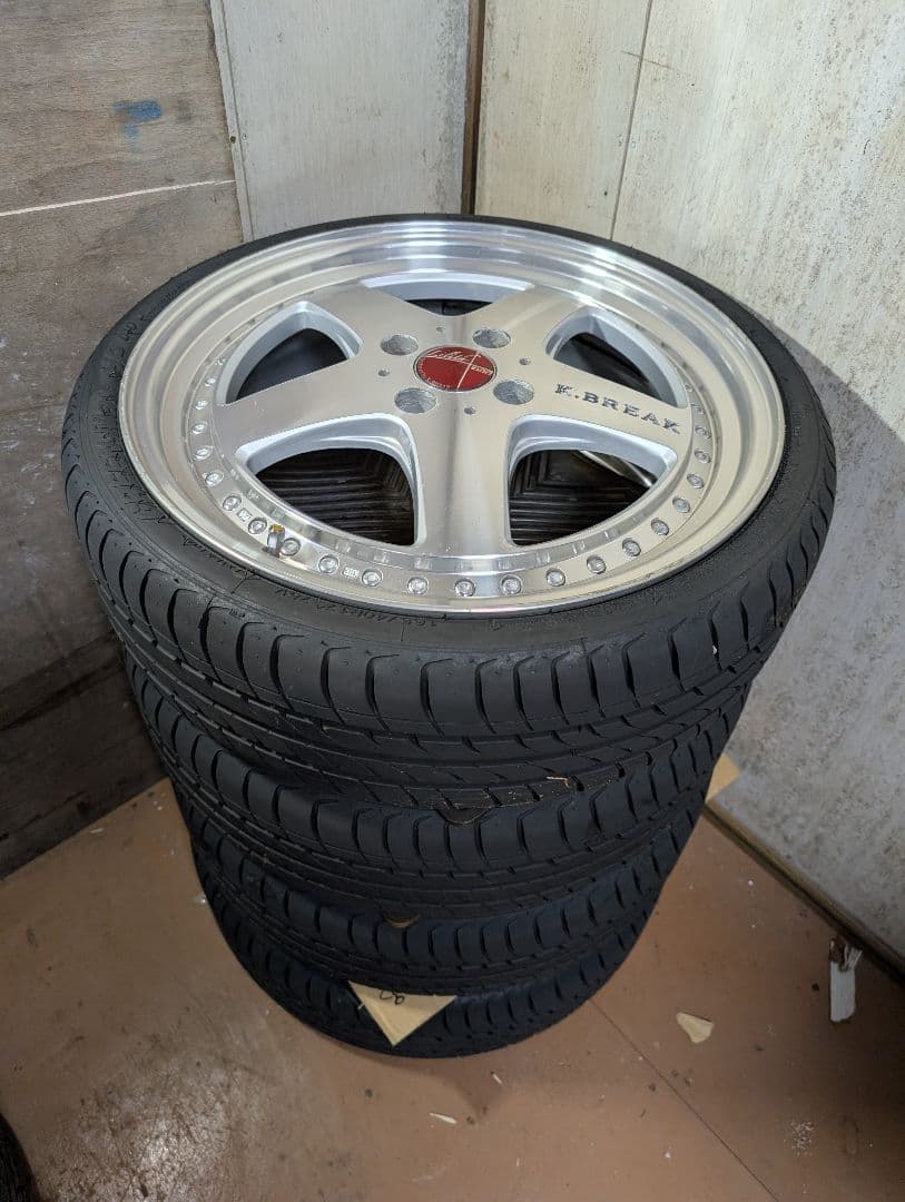 K.BREAK 17in ポリッシュ　軽自動車用　中古品