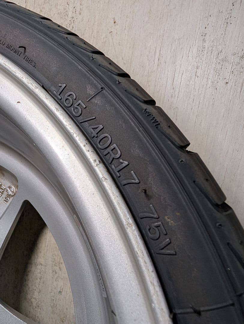 K.BREAK 17in ポリッシュ　軽自動車用　中古品