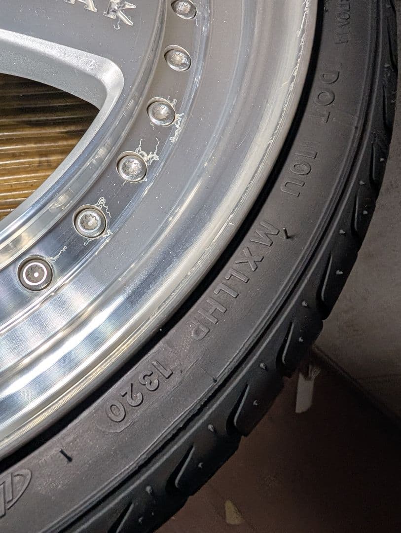 K.BREAK 17in ポリッシュ　軽自動車用　中古品