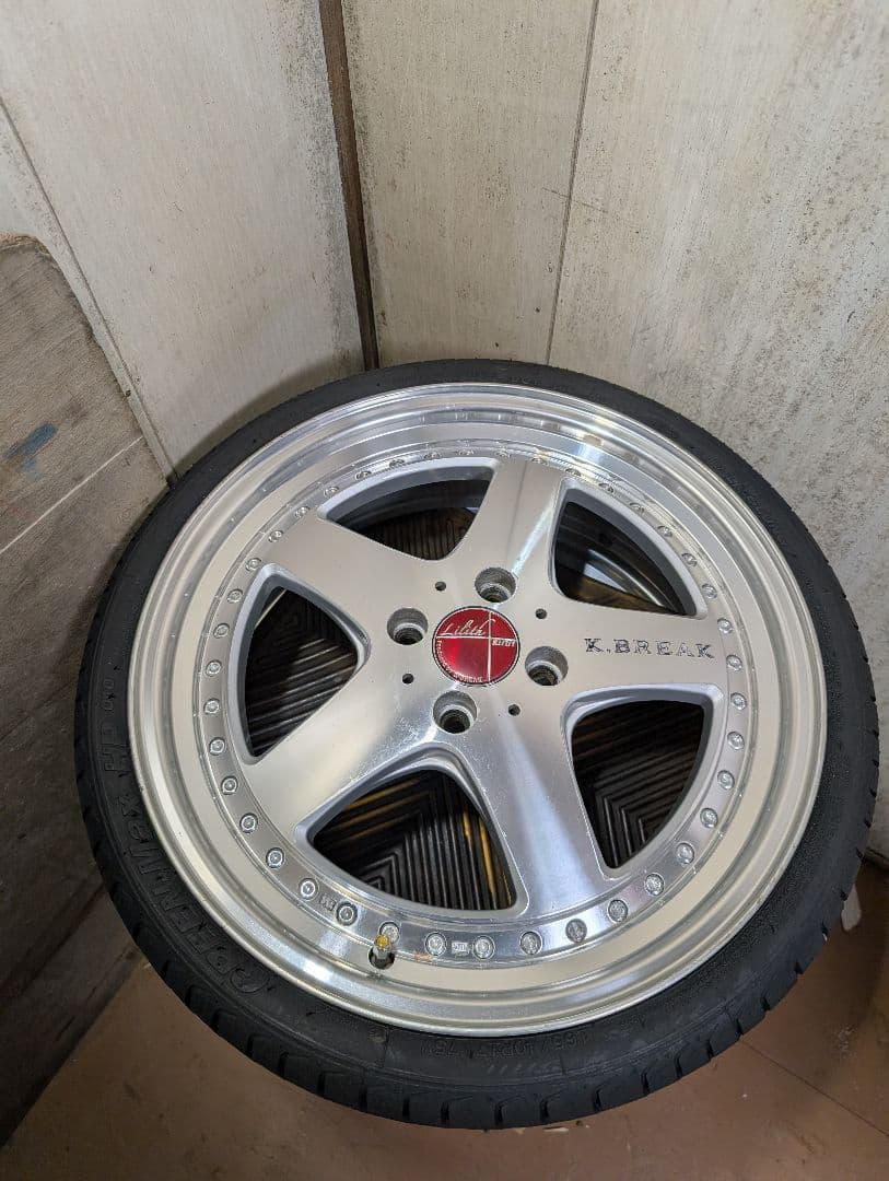K.BREAK 17in ポリッシュ　軽自動車用　中古品
