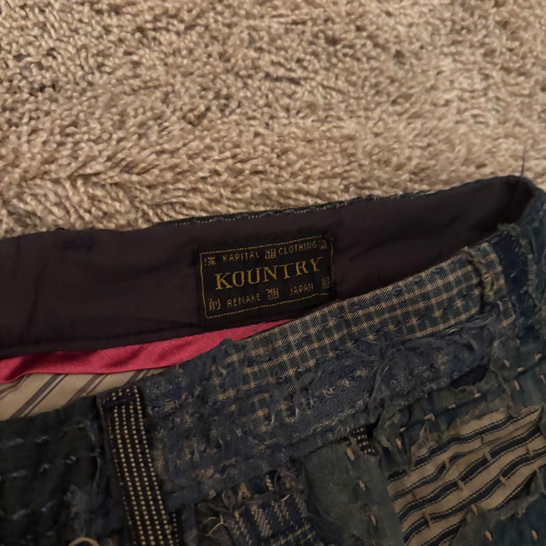 Kapital Kountry キャピタル Boro IVY ショートパンツ 4